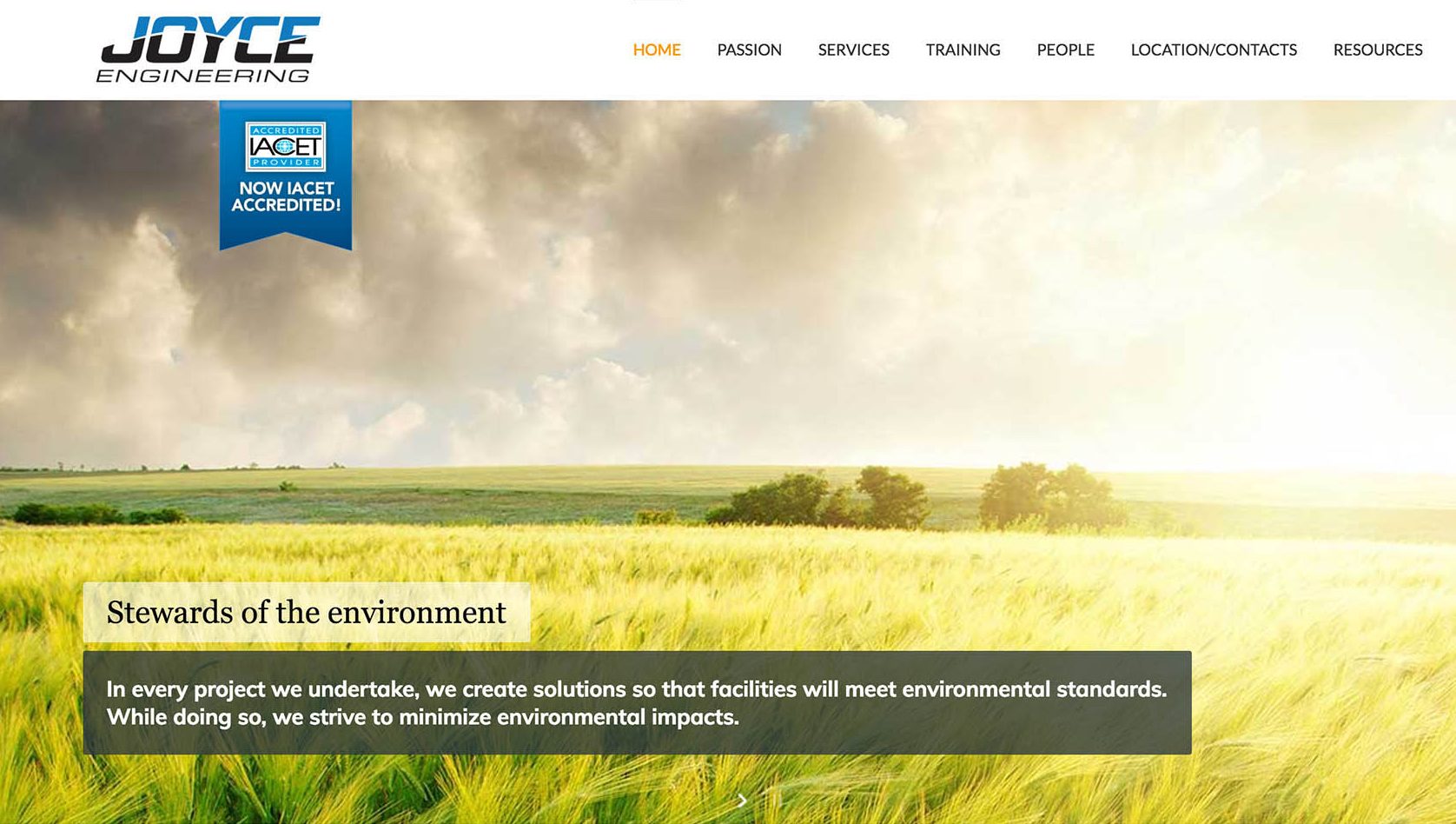 Joyce Engineering Website