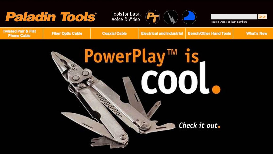 Paladin Tools Website